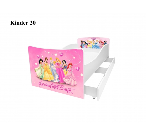 Кровать детская Kinder Дисней Принцесса (3 варианта), Viorina Deco
